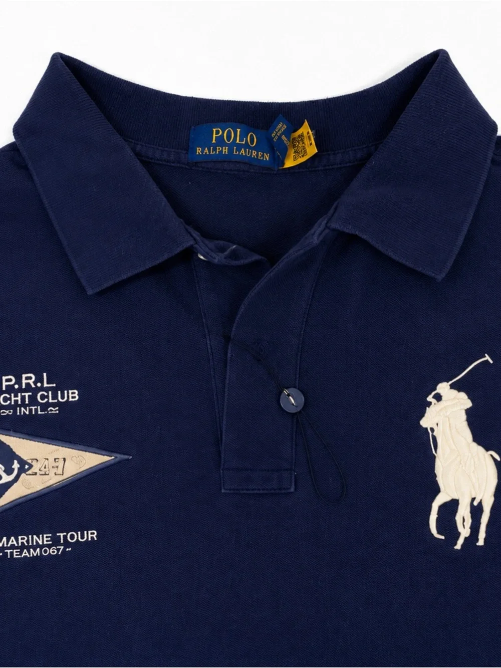 Polo by Ralph Lauren Navy Short-Sleeve Polo with Embroidered Pony